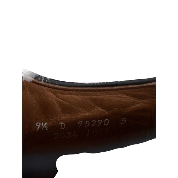 Allen Edmonds Size‎ 9.5C Byron 2034 Cap-Toe Oxford Chili Brown Shoes Great Cond - Picture 3 of 8